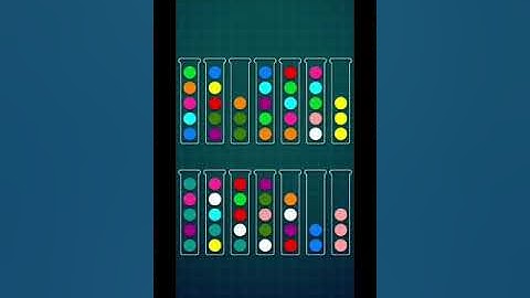 Ball sort puzzle level 344