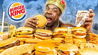 KALI MUSCLE AT BURGER KING EATING 1 OF EVERYTHING