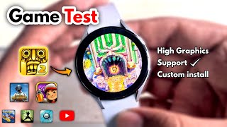 10 Games On Galaxy Watch 4 / 5! - High Graphics Test [100% worked] screenshot 4
