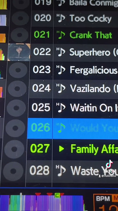 How to create playlists on a CDJ/XDJ✍️