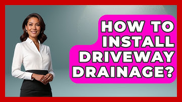 How To Install Driveway Drainage? - Civil Engineering Explained