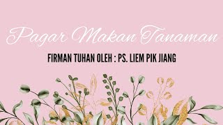 Download Lagu Pagar Makan Tanaman - Ps. Liem Pik Jiang - 5 Februari 2023 Download Lagu Pagar Makan Tanaman - Ps. Liem Pik Jiang - 5 Februari 2023