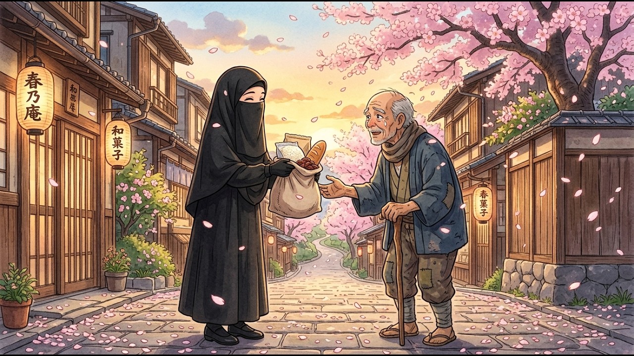 রমজানে গরিবের ঘরে খাবার নেই দেখে যা করল এই নিকাবি মেয়ে… শেষে যা হলো! 😢🌙 Ghibli Animation