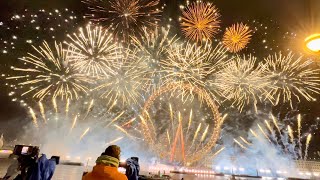 London New Years Eve Fireworks 2024