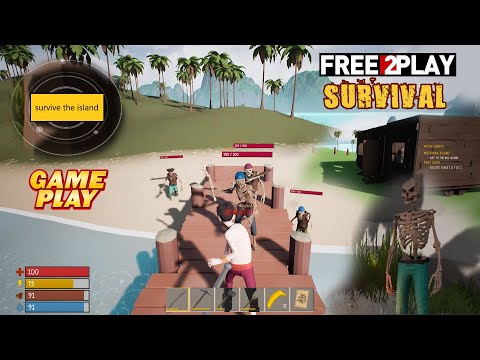 Survive The Island  ★ Gameplay u0026 Walkthrough ★ PC Steam [Free to Play] Survival game 2021