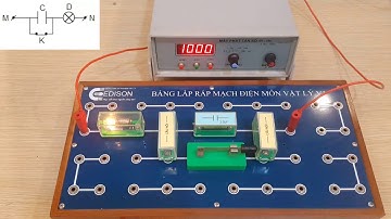 THÍ NGHIỆM  ẢNH HƯỞNG CỦA TỤ ĐIỆN VÀ CUỘN CẢM ĐỐI VỚI DÒNG ĐIỆN XOAY CHIỀU - video 1