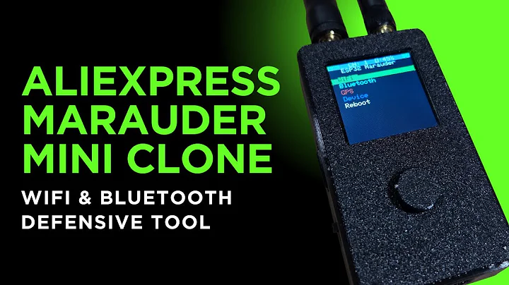 AliExpress Marauder Mini Review: ESP32 based Cyber Security Research Tool