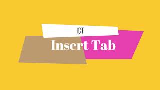 Insert Tab (Microsoft Word 2010)