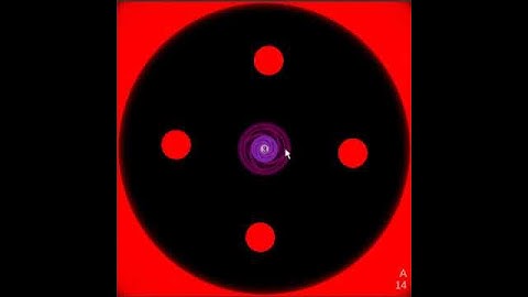 Red hole bounce mouse skill game play until wave10