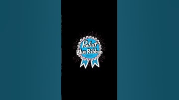 Pabst Blue Ribbon Beer Animation