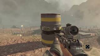 Black Ops - S O G - easiest way down the hill on Veteran