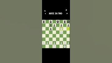chess puzzle 🧩 mate in 2 moves.... #chess @chess