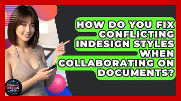How Do You Fix Conflicting InDesign Styles When Collaborating On Documents? - Graphic Design Nerd