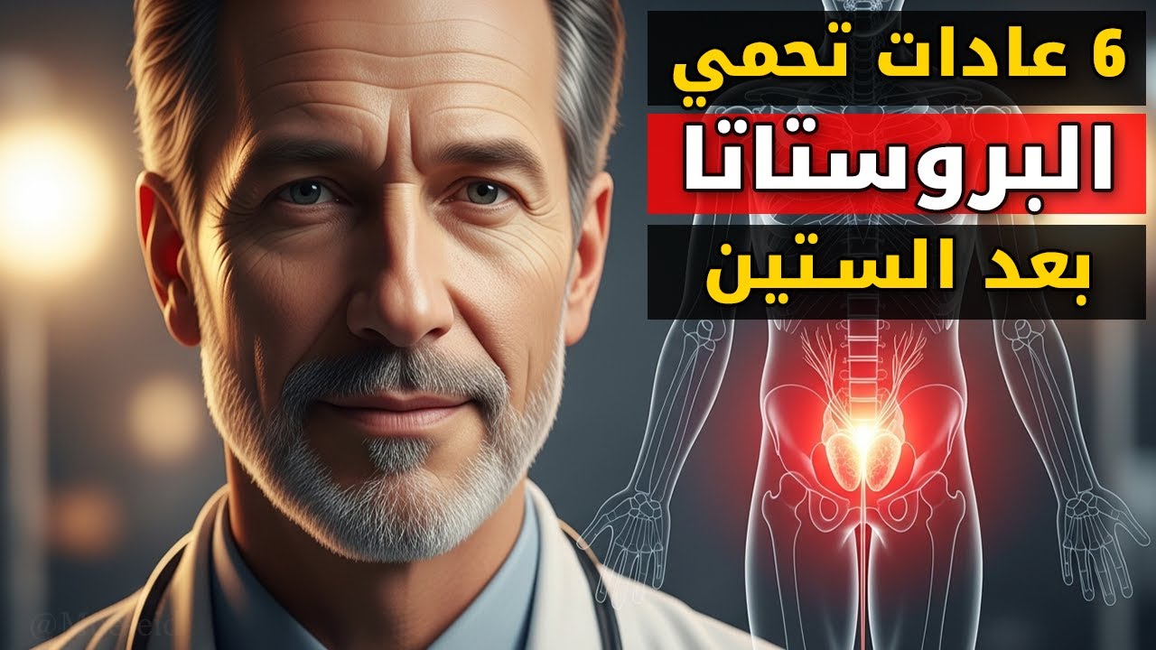 6 عادات يومية تحمي #البروستاتا بعد سن الستين | استعد شبابك وراحتك