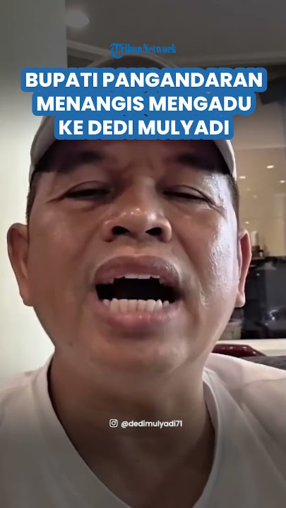 TUNJANGAN PEGAWAI NUNGGAK, Bupati Pangandaran Nangis ke Dedi Mulyadi, Anggaran Rendah