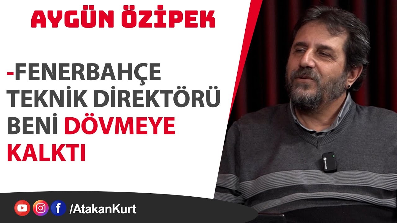 Aygün Özipek:Aziz Yıldırım Rüştü Recber'i DÖVDÜRDÜ.Tanju Çolak F.Bahçe teknik direktörünü PARMAKLADI