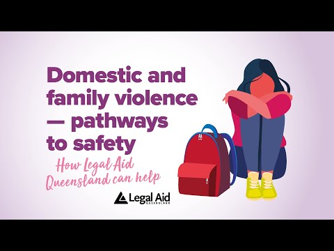 Domestic and  family violence  — pathways  to safety