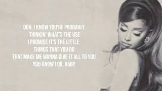 Ariana Grande - Love Language ( Lyrics Video)