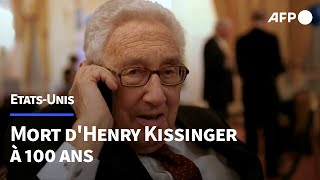 Henry Kissinger, géant controversé de la diplomatie américaine, est mort | AFP