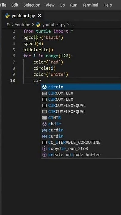 Amazing Python Code - YouTube