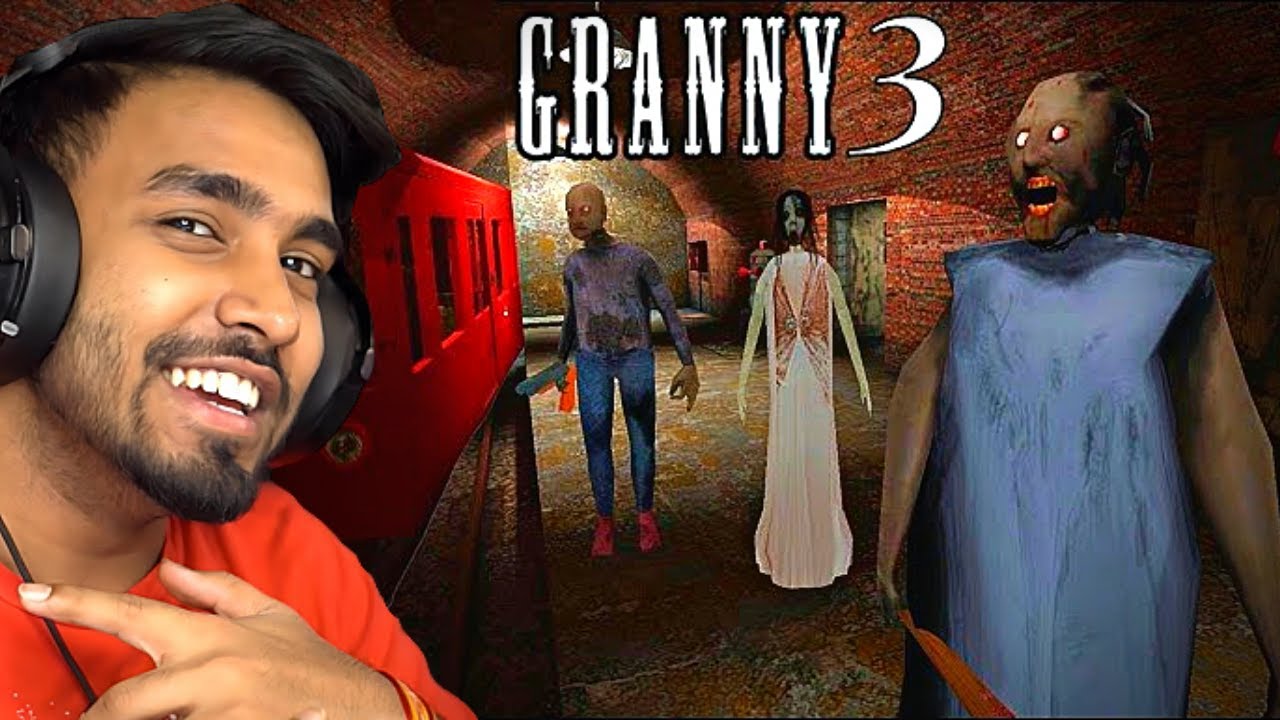 Granny 3 Train Escape Granny 3 Youtube