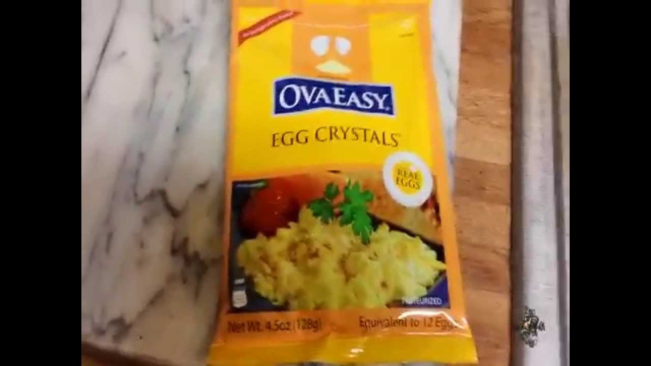 OvaEasy Powdered Eggs YouTube
