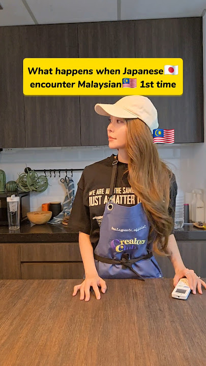 Typical struggle of Japanese in Malaysia is the conversation at the casher.