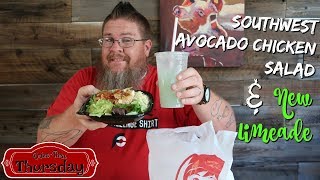 Drive Thru Thursday Wendy S Southwest Avocado Chicken Salad Youtube