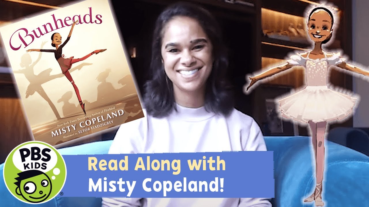 READ ALONG with MISTY COPELAND! | Bunheads | PBS KIDS