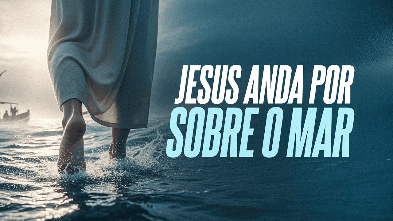 JESUS ANDA POR SOBRE O MAR