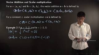 Math151 Vector Operations