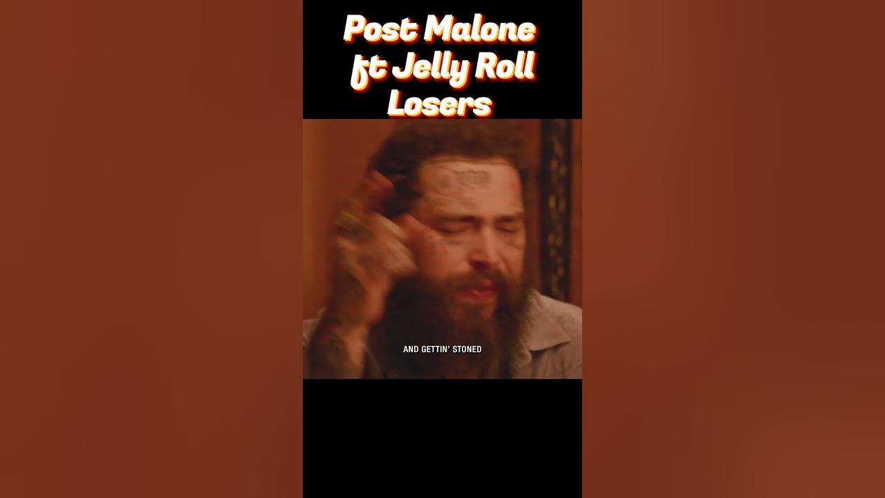 Post Malone ft. Jelly Roll - Losers #postmalone #jellyroll #losers