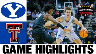 #20 BYU vs #25 Texas Tech Highlights | NCAA Men's Basketball | 2024 College Basketball