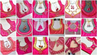 New Pink Colour Blouse Design/Blouse back neck designs/Blouse Designs new model/Blouse Ki Design screenshot 5