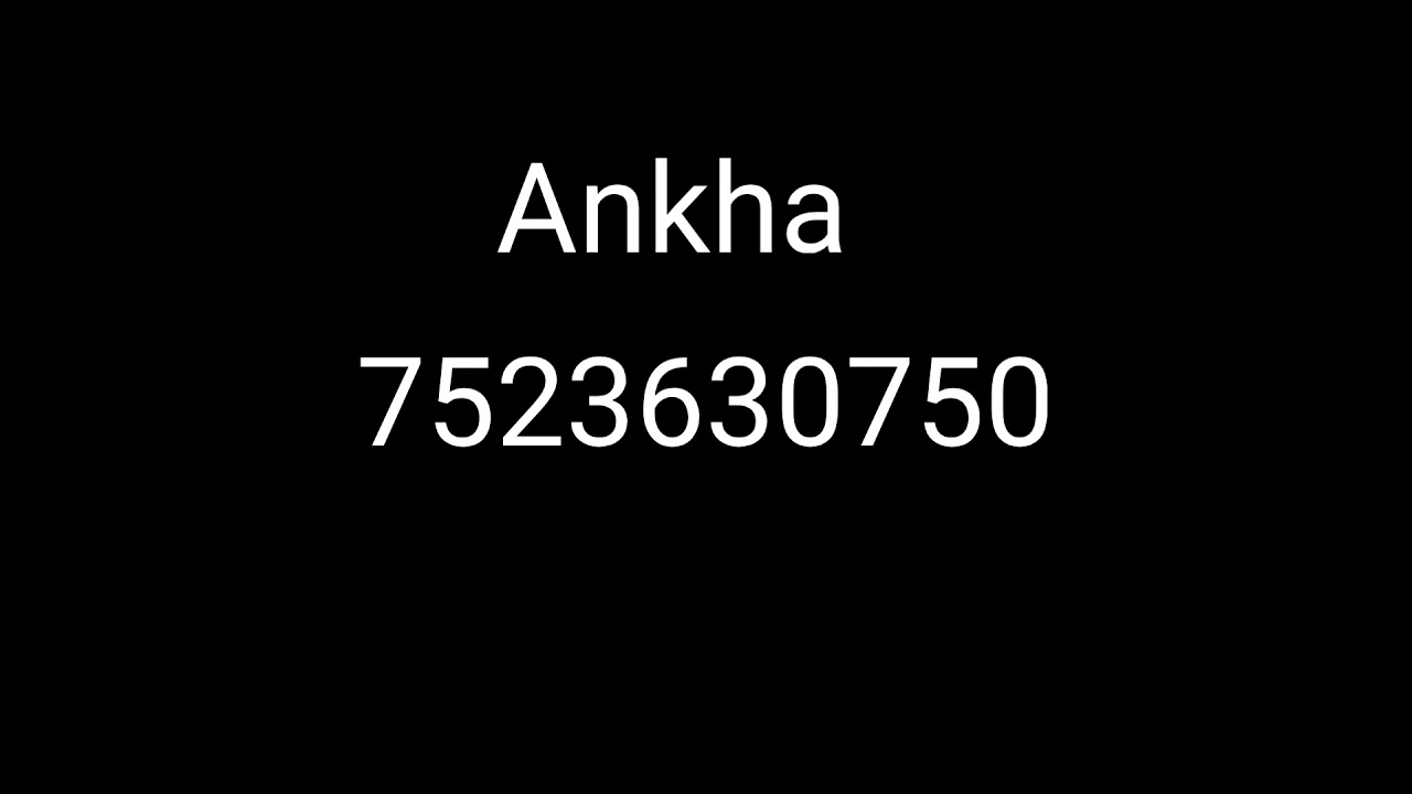 Ankha Zone Roblox Id Code YouTube 