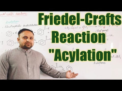 Friedel-Crafts Acylation | CH#9 | Aromatic Hydrocarbons | M.waqas
