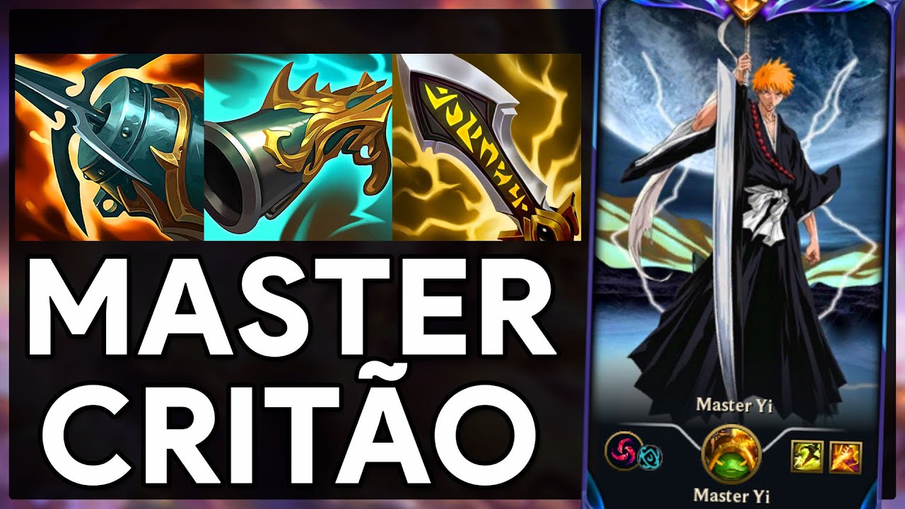 NINGUÉM PARA O MASTER YI CRÍTICO! 🏆 *QUADRAKILL*