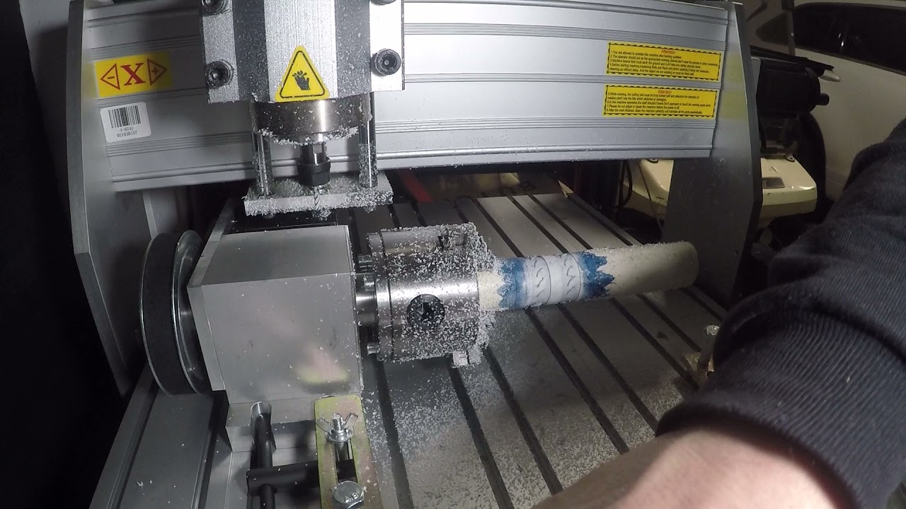 6040 CNC: HSM Post processor: No G93 - YouTube