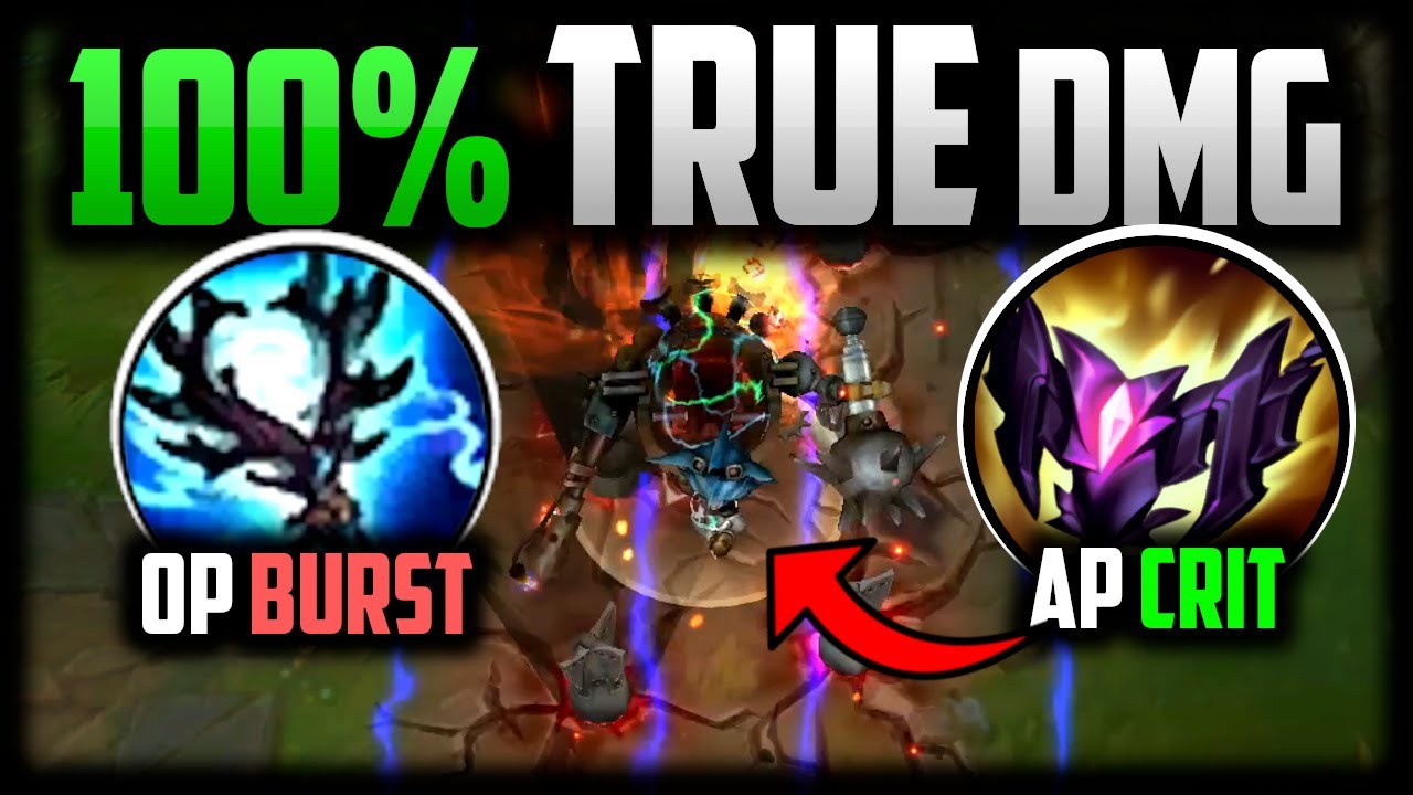 Rumble Riot NEW ITEMS MAKE RUMBLE DO 100% TRUE DAMAGE! (RIOT WASN'T THINKING ...