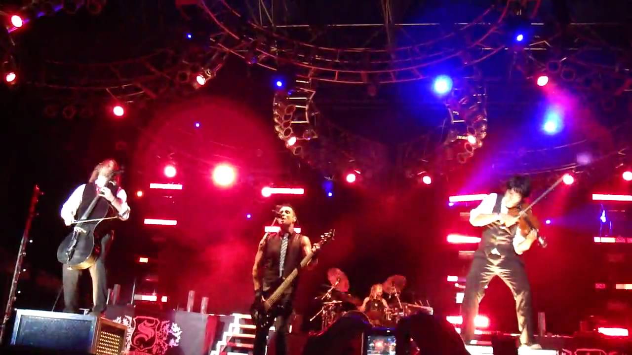 SKILLET LIVE Awake And Alive (Sonshine Festival 2010) YouTube