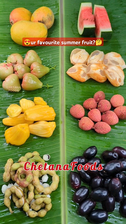 8 best summer fruits😍 Jamun | Mango | Jungle Jalebi | Ice Apple | Jack Fruit | Lychee | Melon