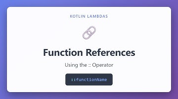 Kotlin-functiereferenties: Beheers de operator :: | Lambdas-zelfstudie