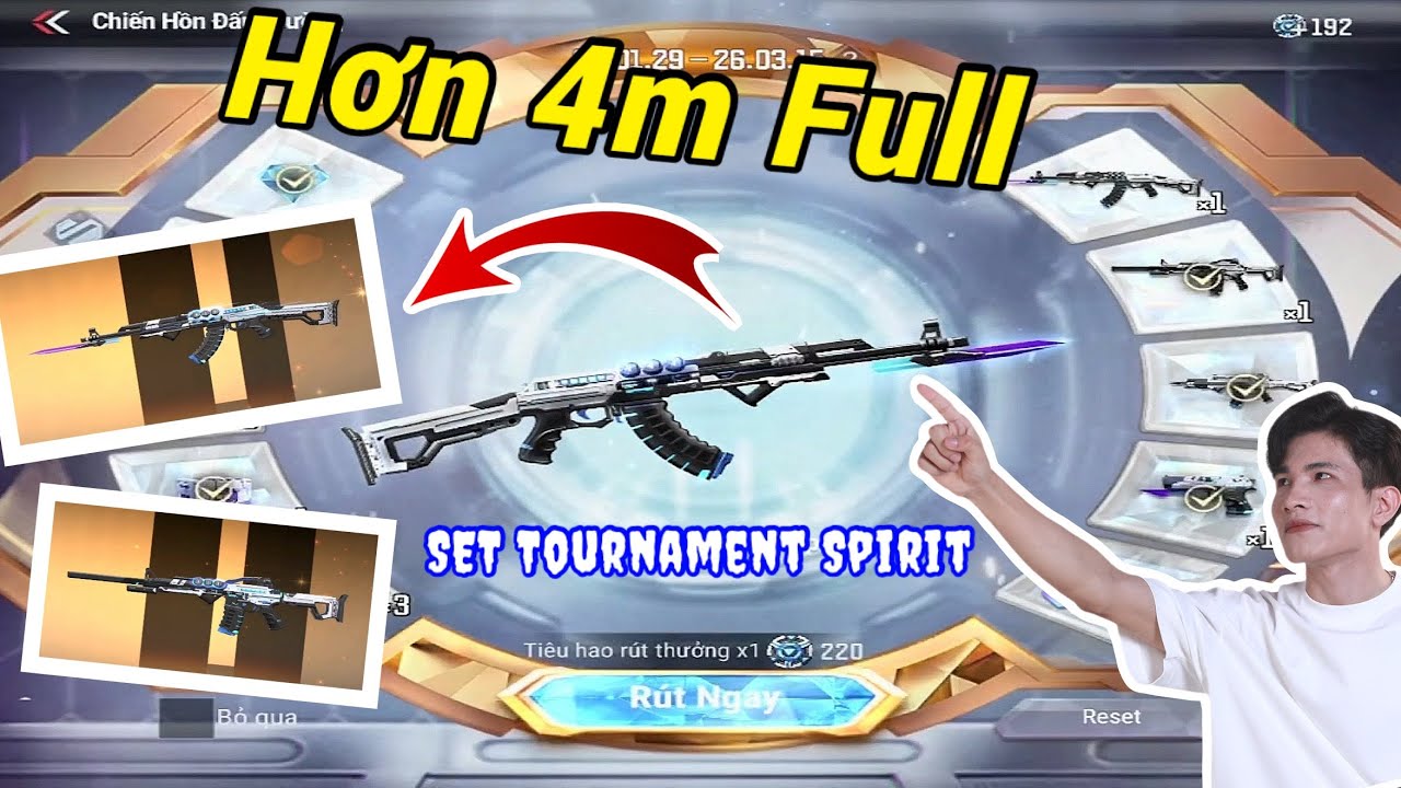 CF LEGENDS | Đập 4m Full SET Tounament Spirit - Xấu Nhưng Rất Rất Mạnh 😍