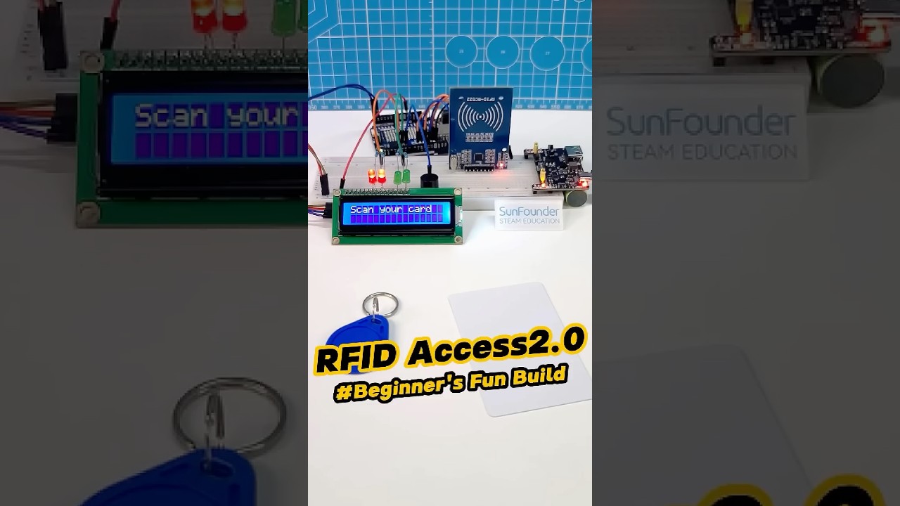 Arduino Door Lock Simulation with RFID & LCD 🔐 #arduino #arduinoproject