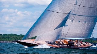 CNN Mainsail, Shirley Robertson  JClass yacht revival