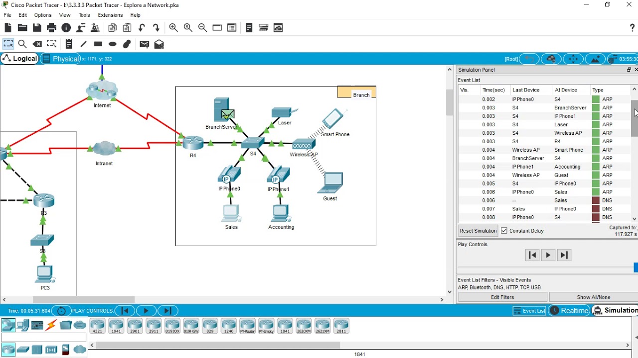 Знакомство Со Средой Cisco Packet Tracer