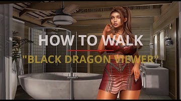 HOW TO WALK IN SECONDLIFE: BLACK DRAGON VIEWER  KEY-BINDING SETTINGS