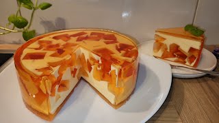 ONLY 2 INGREDIENTS 🍊 Be sure to make this easy dessert 💐 You must try this cake 💐