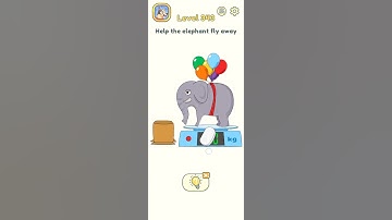 Help the elephant fly away #dop2 #dop2game #dop2deleteonepart