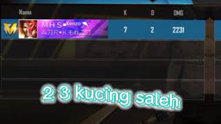 23 kucing saleh tak boleh